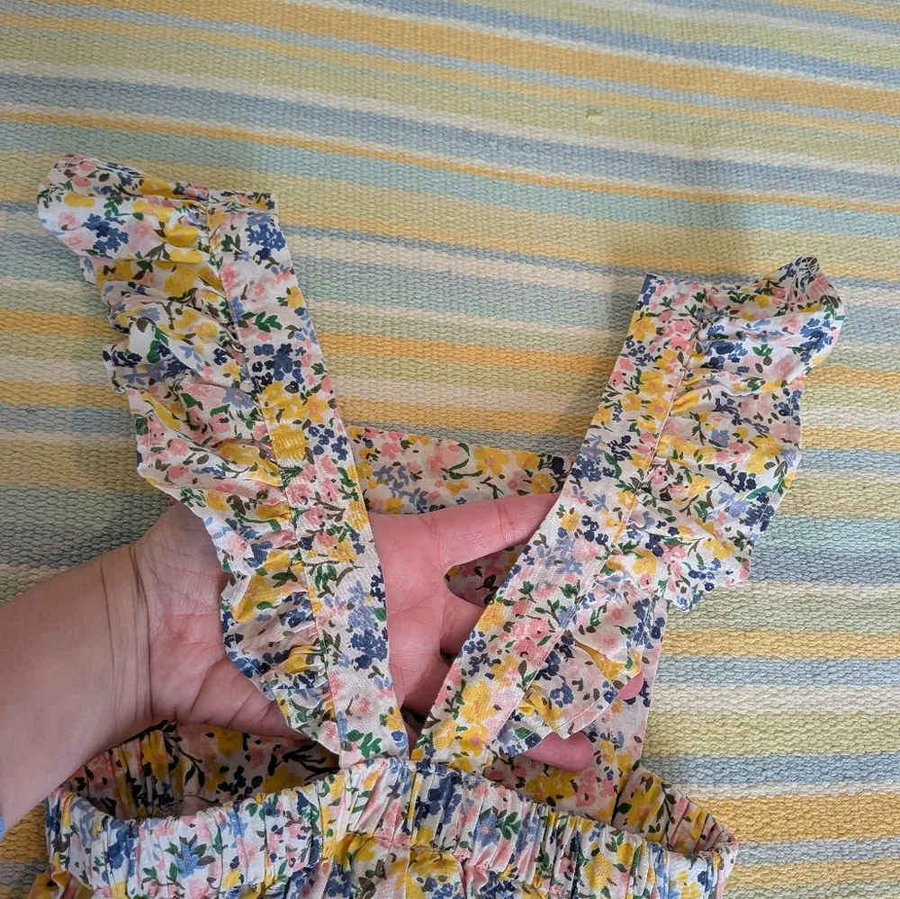 ⭐ Cartwheels By Charlie Paige Floral Bubble Size 12-18 Months